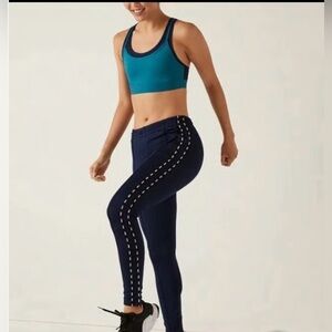 NWT PINK Victoria's Secret Black skinny Track pants